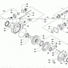 ATV ALTERRA 700 MUD PRO LTD EPS GRAY Передний редуктор
