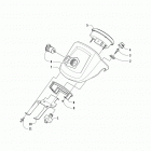 ATV ALTERRA 700 MUD PRO LTD EPS GRAY Панель приборов