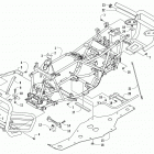 ATV ALTERRA 700 MUD PRO LTD EPS GRAY Рама ,баипера и защита