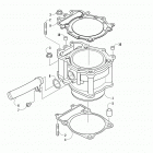 ATV ALTERRA 700 MUD PRO LTD EPS GRAY Блок цилиндров