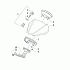 XC 450 EFI RED Панель приборов