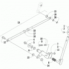 XC 450 EFI RED Рычаг переключения