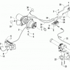 ATV ALTERRA 700 MUD PRO LTD EPS GRAY Лебедка