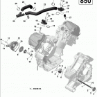 7- Outlander MAX 850 EFI 01- engine cooling - 850 efi