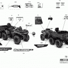 003 - Outlander 6X6 - 1000 EFI - T3 09- decals outlander 6x6 - 1000 efi - pro nordic - europ...