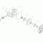 002 - Outlander MAX 6X6 - 650 EFI - North America 08- rear drive outlander max 6x6 - rear differential - n...