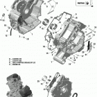 008 - Outlander 1000R EFI - XMR - NEO YELLOW - International 01- rotax - crankcase - 349