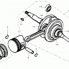 1- DS 70 Коленвал и поршни
