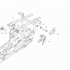 004 - Outlander MAX 6X6 - 450 EFI - T3 09- frame outlander max 6x6 - 450 efi - rear parts 1