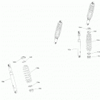 002 - Outlander 6X6 - 650 EFI - T3 07- shocks outlander 6x6