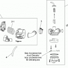 003 - DS 90 X 02- carburetor and air cleaner