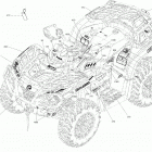 002 - Outlander 1000 EFI - T3 09- decals except xmr