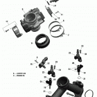 003 - Outlander MAX 6X6 - 1000 EFI - North America 02- air intake manifold and throttle body - 211