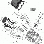 5- Outlander MAX 570 EFI 01- cylinder head, front - 570 efi
