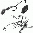 003 - Outlander 1000R EFI - International - European Communities 10- engine harness and electronic module outlander excep...