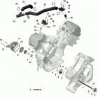 005 - Outlander 1000R EFI - XT - International Система охлаждения