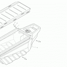 003 - Outlander 6X6 - 1000 EFI - T3 09- option drawer box kit