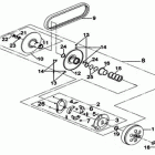 4- DS 250 Ведомый шкив