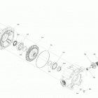 004 - Outlander MAX 6X6 - 450 EFI - T3 08- rear drive outlander 6x6 - 450 efi - middle differen...