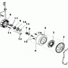 4- DS 250 03- magneto cover and water pump