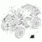 003 - Outlander 1000R EFI - North America 09- decals dps