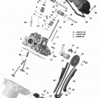 005 - Outlander 1000R EFI - XT - International Головка цилиндров задняя часть