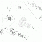 Outlander T3 570 EFI 07- drive, front