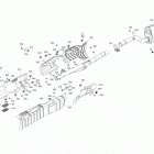 Outlander 6X6 T3 650 EFI 01- exhaust