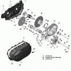 Outlander 1000R EFI, MY 05- transmission - 1000r efi (outlander except xmr)