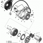 Outlander T3 1000 EFI 03- magneto and electric starter new t3