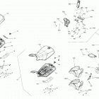 7- Outlander MAX 850 EFI 09- seat g2 outlander - all max models except package no...