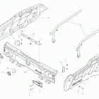 1- Outlander 6X6 - 650 EFI 09- side wall cargo wall kit