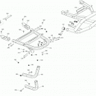 Renegade 570 EFI 09- rear cargo box renegade - all package