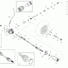 7- Outlander MAX 850 EFI 07- front drive  - common parts - 850