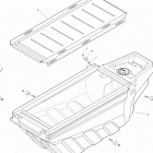 1- Outlander 6X6 - 650 EFI 09- cargo drawer box kit
