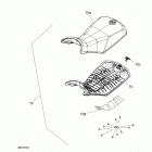 Outlander T3 650 EFI 09- seat dps, xt & xtp