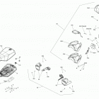 Outlander 850 EFI 09- seat g2 outlander - package north