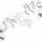 Outlander 850 EFI 09- body and accessories g2 side body parts - package hu...