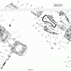 1- Outlander 450 EFI 01- cylinder head - 450 efi