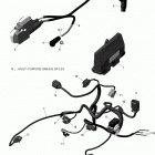 8- Outlander T3 MAX 1000 EFI 10- c?blage moteur et module ?lectronique