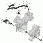 9- Outlander 1000R EFI - XMR - 01- engine cooling - 1000r efi