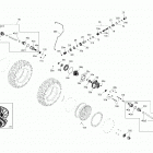 1- Renegade T3 650 EFI 07- drive, front