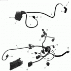 2- Outlander 6X6 - 1000 EFI 10- engine harness and electronic module - 1000 efi