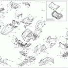 Outlander 6X6 T3 650 EFI 09- body and accessories