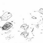 5- Outlander T3 MAX 570 EFI 09- seat dps & xt