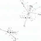 Renegade 570 EFI 07- steering renegade - std