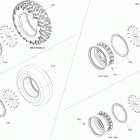 Outlander T3 1000 EFI 07- wheels and tires xtp
