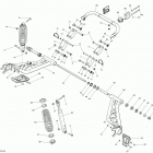 Outlander 6X6 - 1000 EFI Задняя подвеска