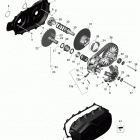 2- Outlander 6X6 - 1000 EFI 05- transmission - 1000 efi