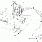 DS 250 09- front bumper and footrests north america, internatio...
